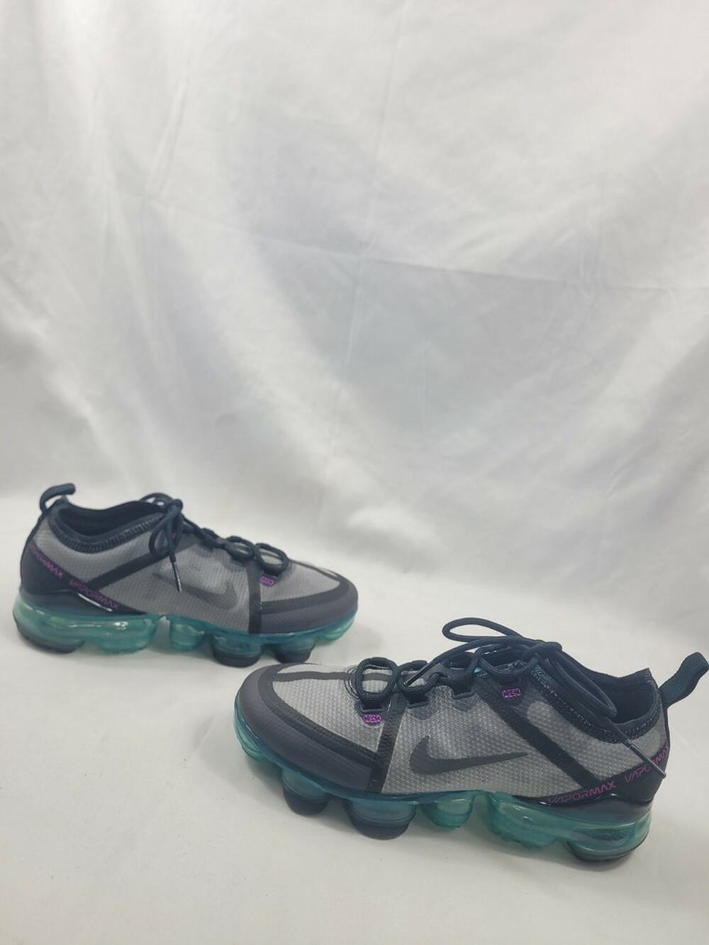 Nike Air Vapormax 2019 Thunder Grey Aurora AJ2616-012 Size 4.5Y Running Shoes